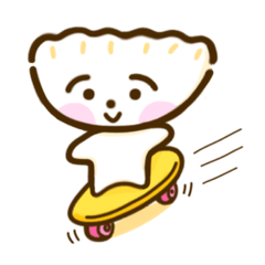 [LINEスタンプ] ぎょーざわくん