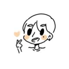 [LINEスタンプ] ほのぼのHappy boy