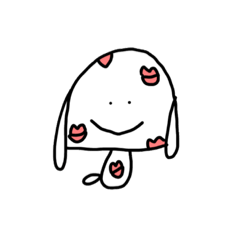 [LINEスタンプ] ふに。 ラブラブ