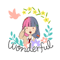 [LINEスタンプ] kawaii/日常 #3.13