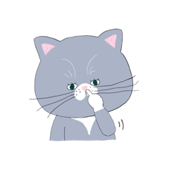 [LINEスタンプ] ねこのふうにゃん