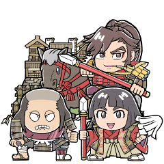 [LINEスタンプ] カードゲーム「戦国みにまる-拡張壱-」