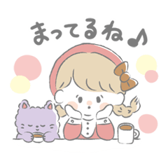 [LINEスタンプ] なかよしちゃん(女の子の日常♪)