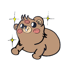 [LINEスタンプ] トホクマッチ〚ぬり絵系キャラ〛