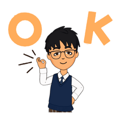 [LINEスタンプ] 人事部長