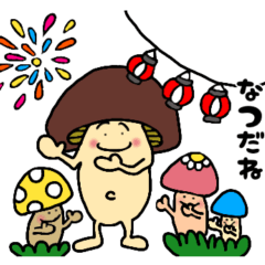 [LINEスタンプ] デベシー夏バージョン登場！