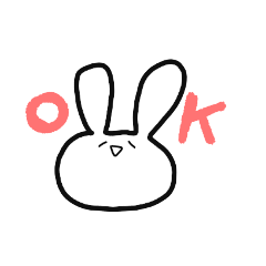 [LINEスタンプ] ゆるやかなるウサチャン