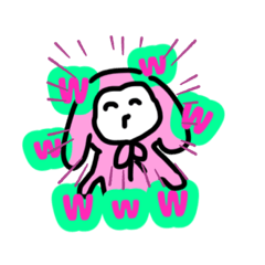 [LINEスタンプ] 意味不明なうさぎ