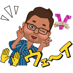 [LINEスタンプ] MSR似顔絵スタンプNo.1