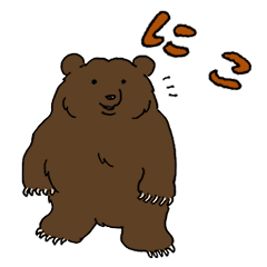 [LINEスタンプ] クマのさまざまな姿