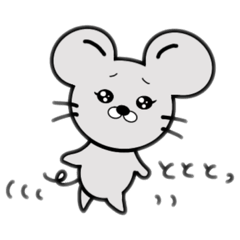 [LINEスタンプ] えいみいねずみ