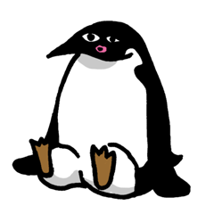 [LINEスタンプ] クセがすごいペンギン