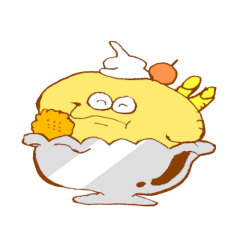 [LINEスタンプ] しあわせジョンの喫茶