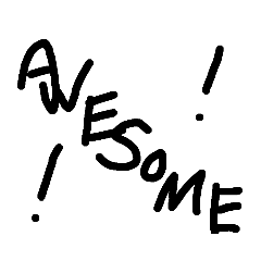[LINEスタンプ] 素朴な文字
