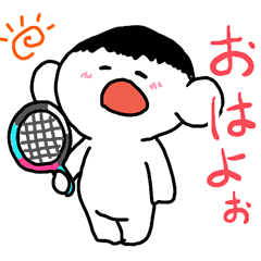 [LINEスタンプ] れまこスタンプ part3(テニス編)