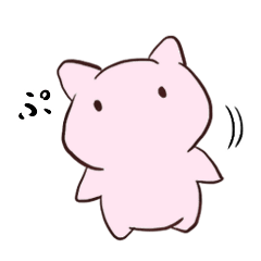 [LINEスタンプ] うさぎ？な”はらぺこぷう”と日常