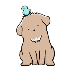 [LINEスタンプ] ラルゴとピウ 1