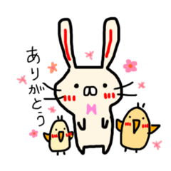 [LINEスタンプ] うさうさ隊ですよ3