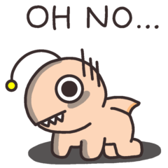 [LINEスタンプ] かわいい あんこう 2