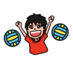 [LINEスタンプ] ドッジボール1