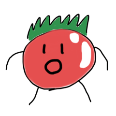 [LINEスタンプ] げんきなトマト