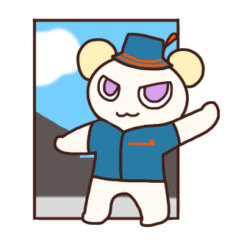 [LINEスタンプ] くまくまスタンプ夏山登山