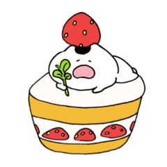 [LINEスタンプ] ぷるりんにゃんこ、ふわふわ！