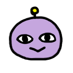 [LINEスタンプ] 毎日使える☆宇宙人のウチウ君