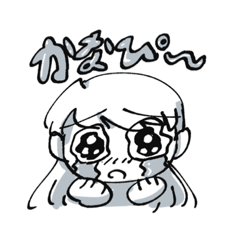 [LINEスタンプ] らくがきちゃんたちズ