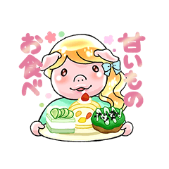 [LINEスタンプ] 乙女ちっくケイコ