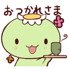 [LINEスタンプ] 日常に使えるかっぱのスタンプ