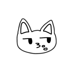 [LINEスタンプ] よくわからない猫