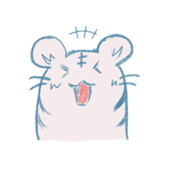 [LINEスタンプ] 動画立ち絵スタンプ アオ@見世屋ねこ