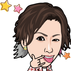 [LINEスタンプ] 歌舞伎のチャラ社長