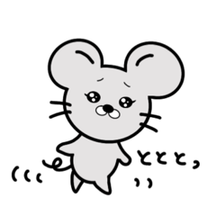 [LINEスタンプ] えいみいねずみ1