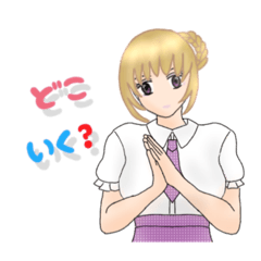 [LINEスタンプ] おっとりみゆのstamp①