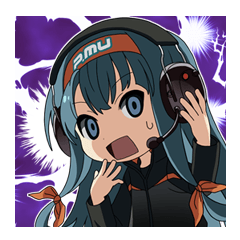 [LINEスタンプ] インギングの美羽ちゃん レーススタンプ
