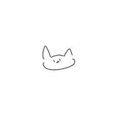 [LINEスタンプ] 手描きゆる猫