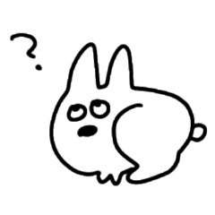 [LINEスタンプ] およそうさぎ