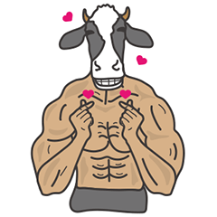 [LINEスタンプ] BODY BEEF