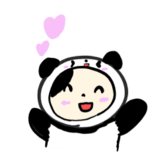 [LINEスタンプ] はなパンダ❣️