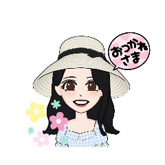 [LINEスタンプ] 大人かわいいお姉さん3