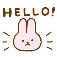 [LINEスタンプ] うさぎがいっぱいスタンプ2