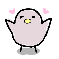 [LINEスタンプ] 鳥のぴよこ