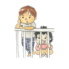 [LINEスタンプ] ぶっきーあんどほなみん①