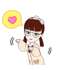 [LINEスタンプ] /人◕‿‿◕人＼