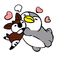 [LINEスタンプ] ペンス＆ピンス