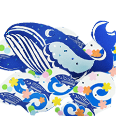 [LINEスタンプ] たのしい海のなかまたち