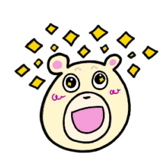 [LINEスタンプ] 相方はくま