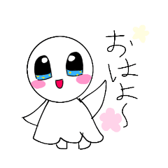 [LINEスタンプ] てるてる坊主のテルちゃん